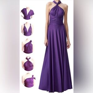 Purple Infinity Dress